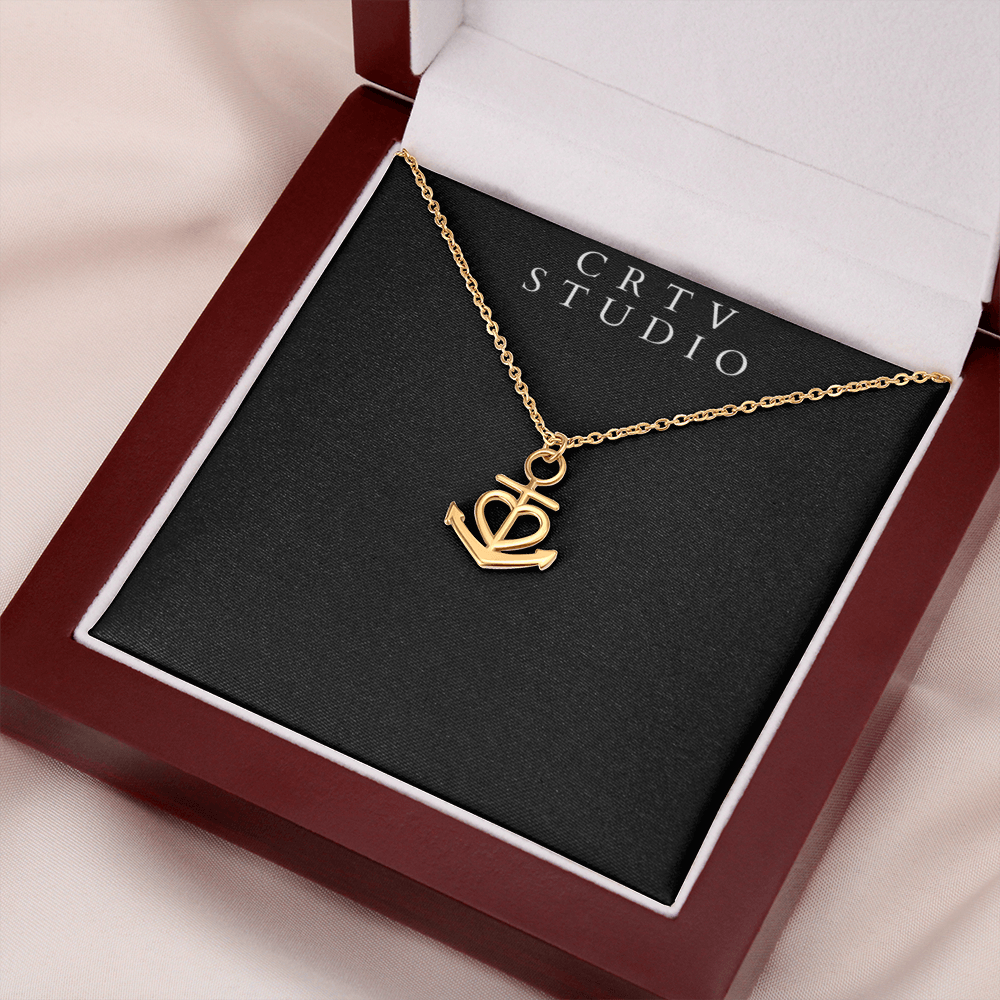 Anchor Pendant Necklace