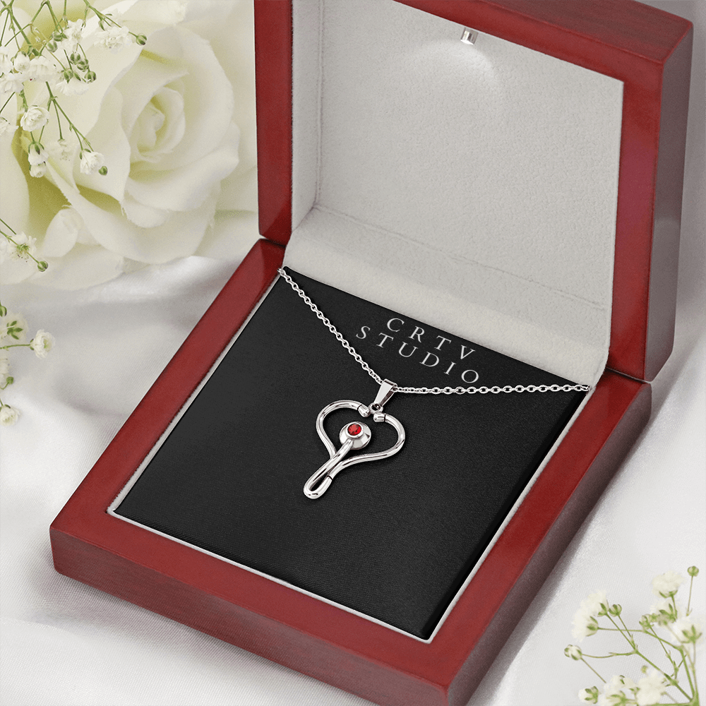 HeartScope Necklace (Stethoscope Necklace)