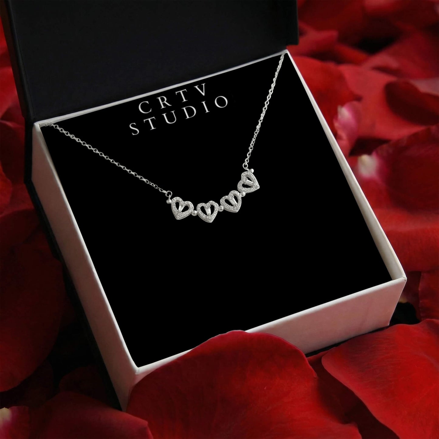 Magnetic Hearts Necklace