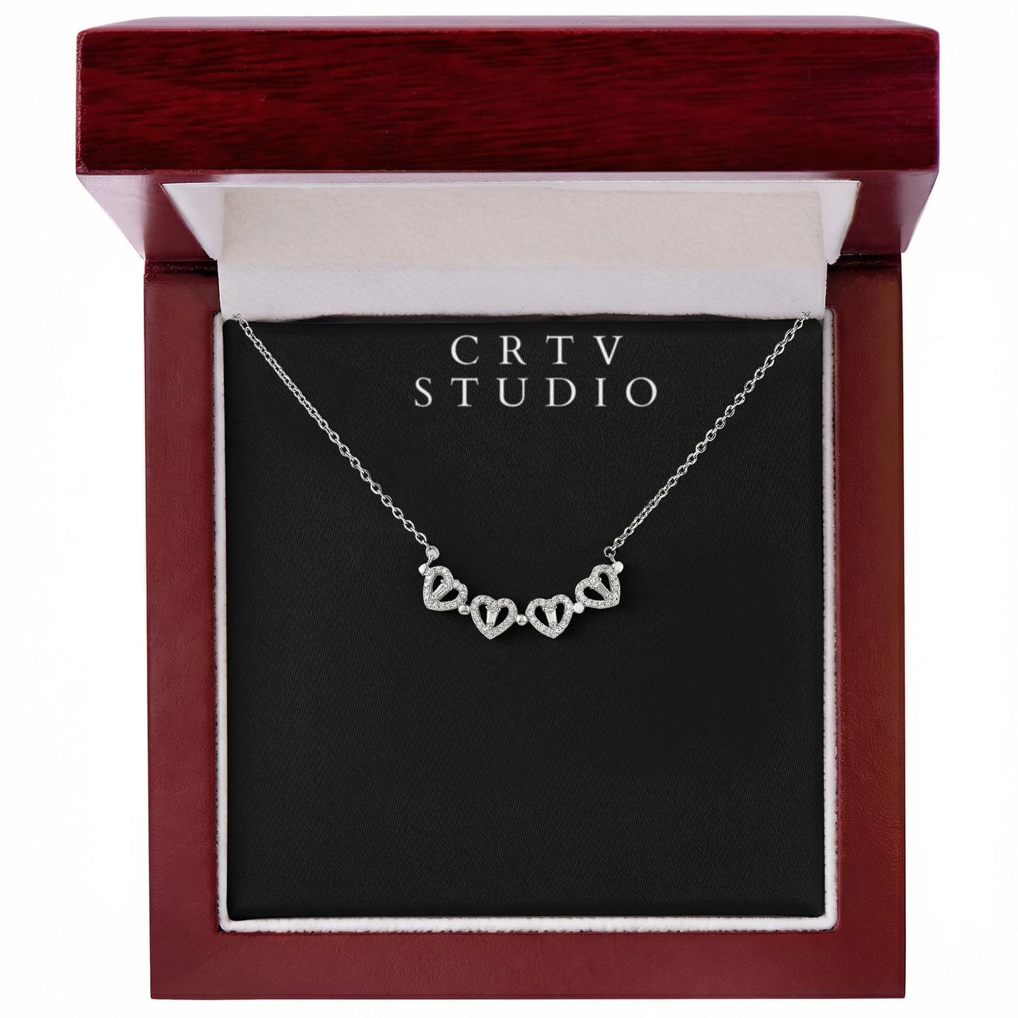 Magnetic Hearts Necklace