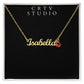 Custom Name Necklace with Birthstone
