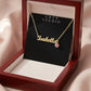Custom Name Necklace with Birthstone