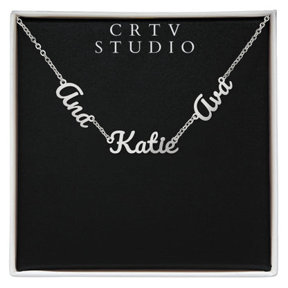 Multiple Name Necklace