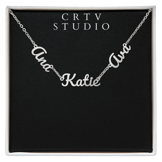 Multiple Name Necklace