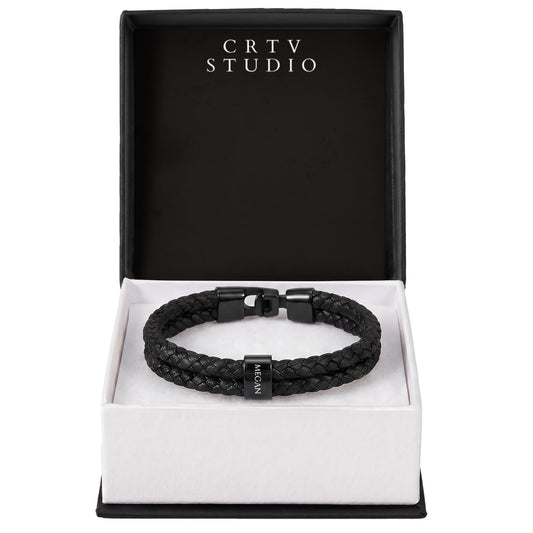 Mens Personalized Name Bracelet