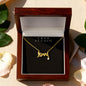 Scripted Love Necklace