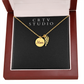 Memorial Necklace w/ Angel Wing Charm - Mom