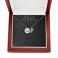 Memorial Necklace w/ Angel Wing Charm – Dad