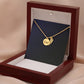 Memorial Necklace  w/ Angel Wing Charm – Dad