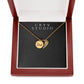 Memorial Necklace w/ Angel Wing Charm – Dad