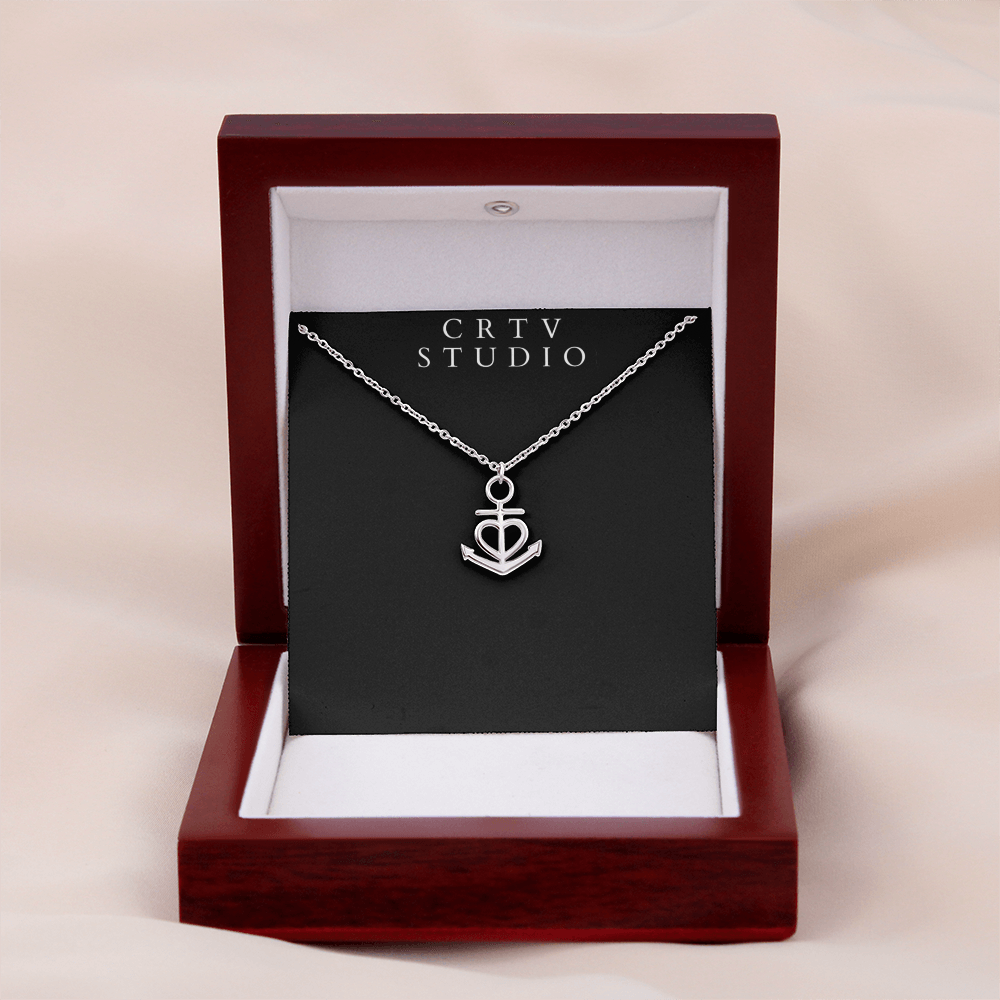 Anchor Pendant Necklace