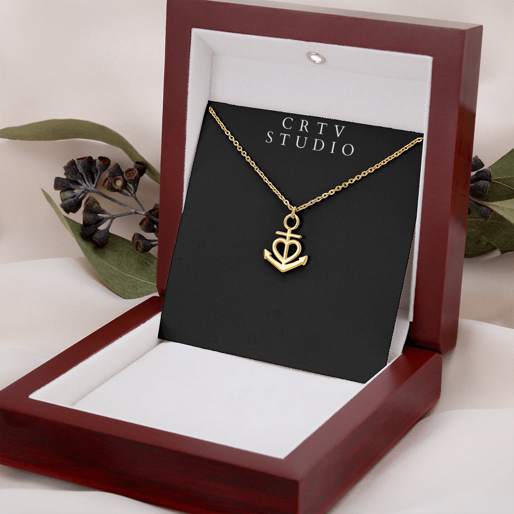 Anchor Pendant Necklace