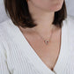 Interlocking Hearts Necklace - Yellow & White Gold Variants