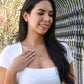 Interlocking Hearts Necklace - Yellow & White Gold Variants
