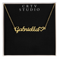 Heart Name Necklace