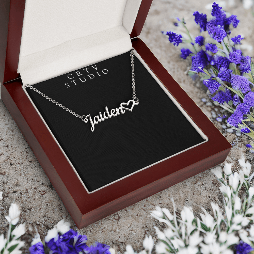 Heart Name Necklace