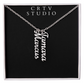 Multi Vertical Name Necklace