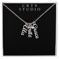 Multi Vertical Name Necklace