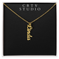 Multi Vertical Name Necklace
