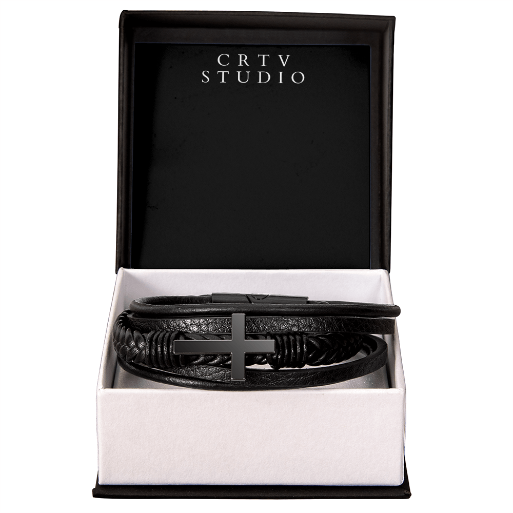 Men's Cross Bracelet
