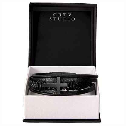 Men's Cross Bracelet