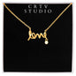 Scripted Love Necklace