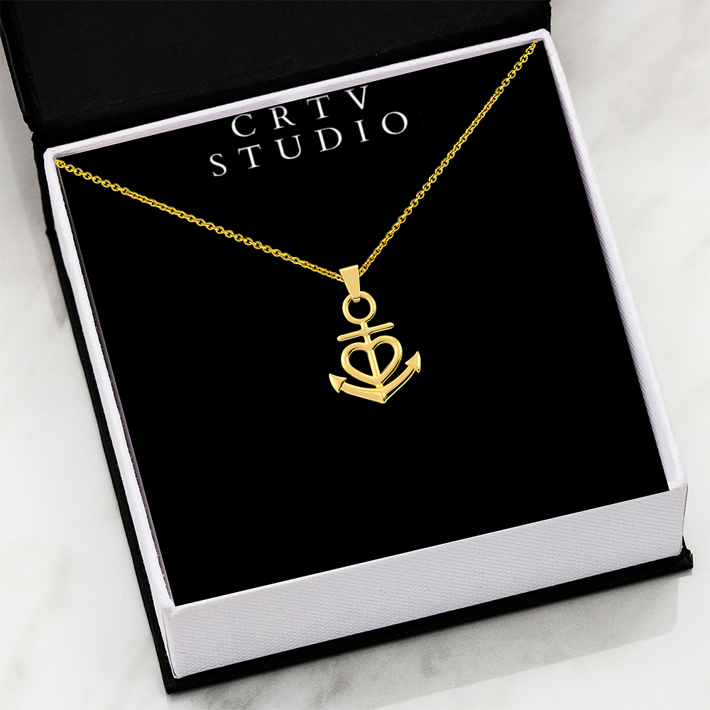 Anchor Pendant Necklace