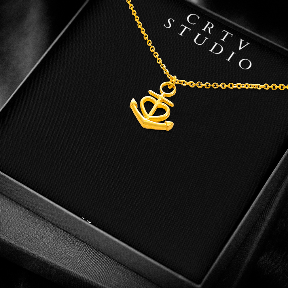 Anchor Pendant Necklace