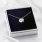 Memorial Necklace  w/ Angel Wing Charm – Dad
