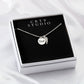 Memorial Necklace w/ Angel Wing Charm – Dad