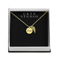 Memorial Necklace w/ Angel Wing Charm – Dad
