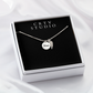 Memorial Necklace w/ Angel Wing Charm - Mom
