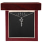 Graduation Cap Name Necklace