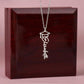 Graduation Cap Name Necklace
