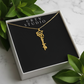 Graduation Cap Name Necklace