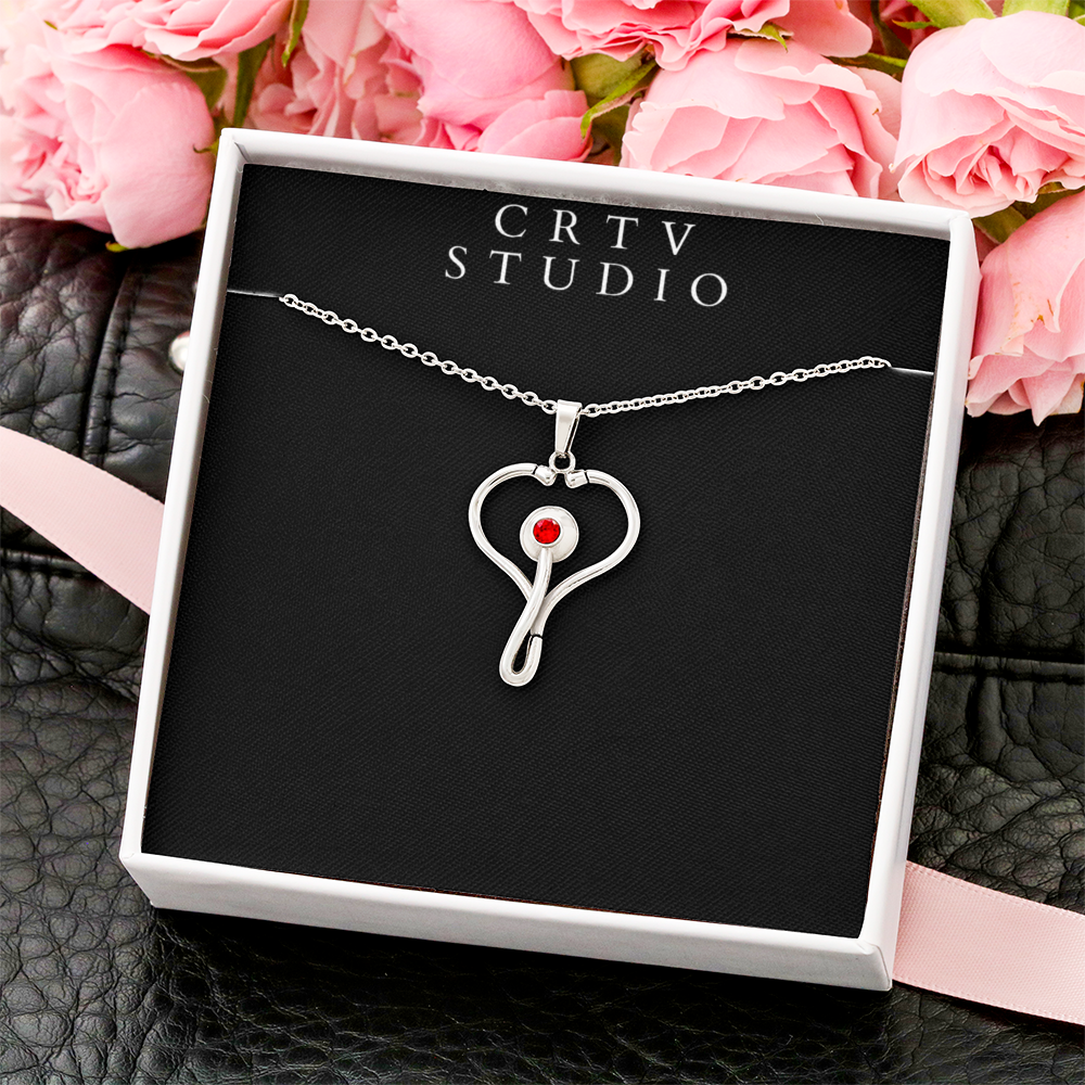 HeartScope Necklace (Stethoscope Necklace)