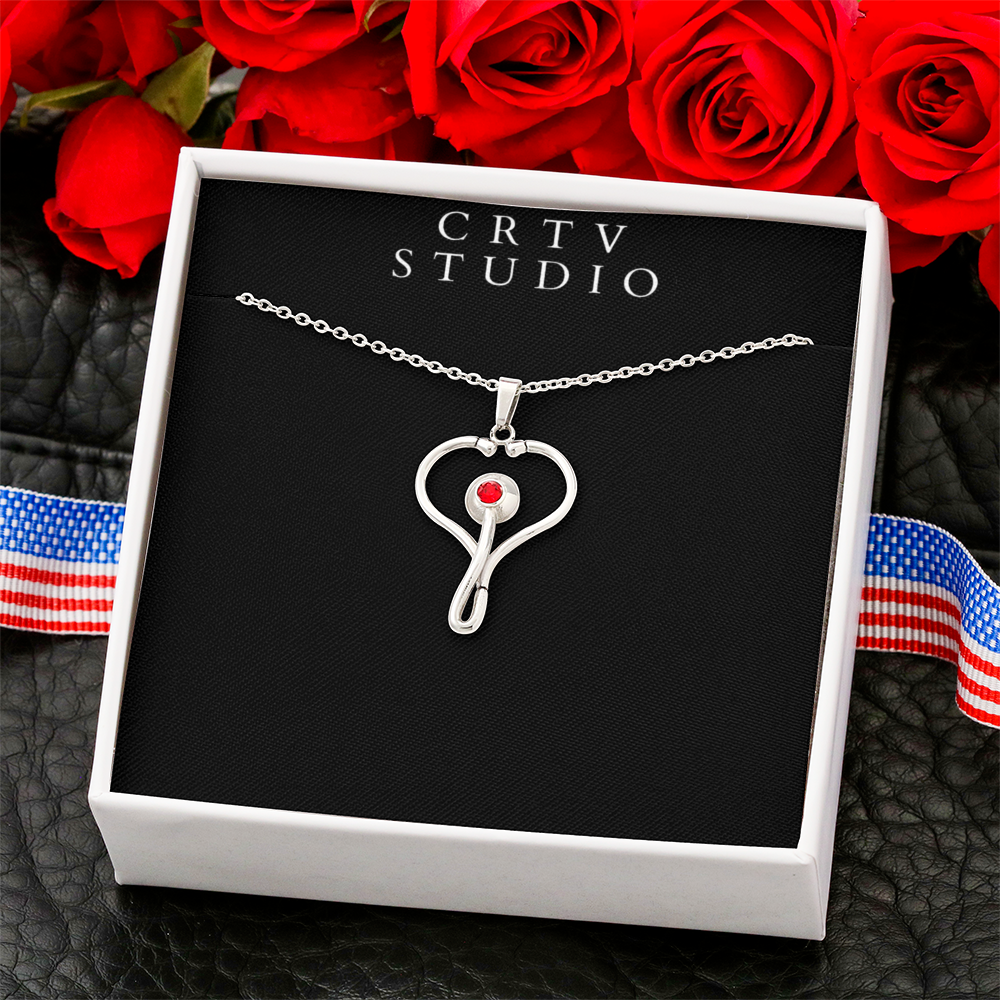 HeartScope Necklace (Stethoscope Necklace)