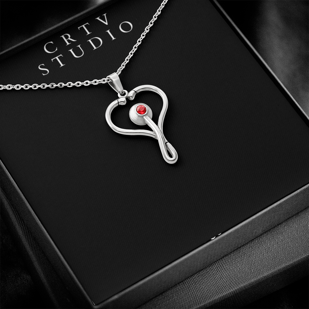 HeartScope Necklace (Stethoscope Necklace)