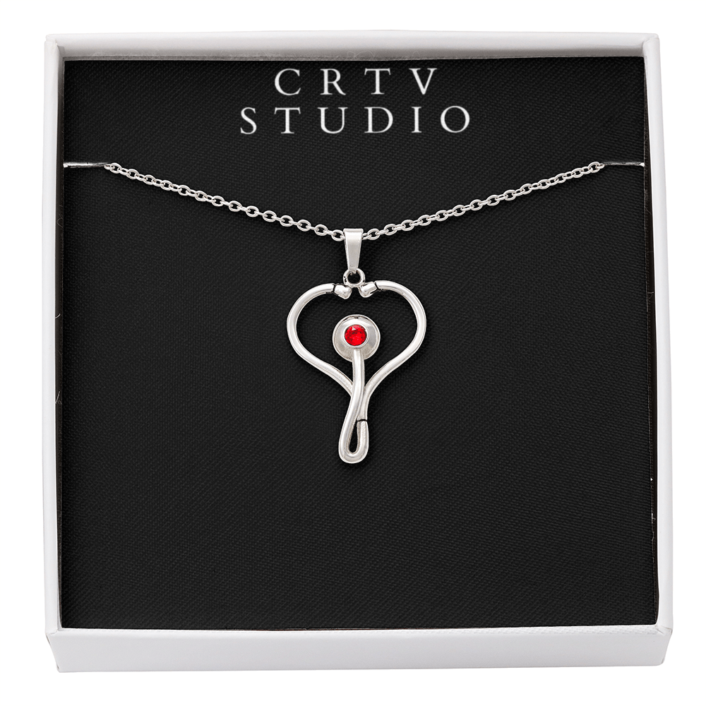 HeartScope Necklace (Stethoscope Necklace)