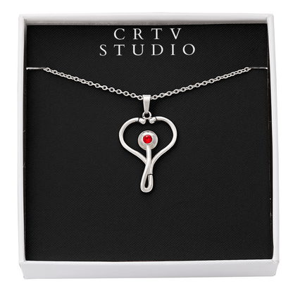 HeartScope Necklace (Stethoscope Necklace)
