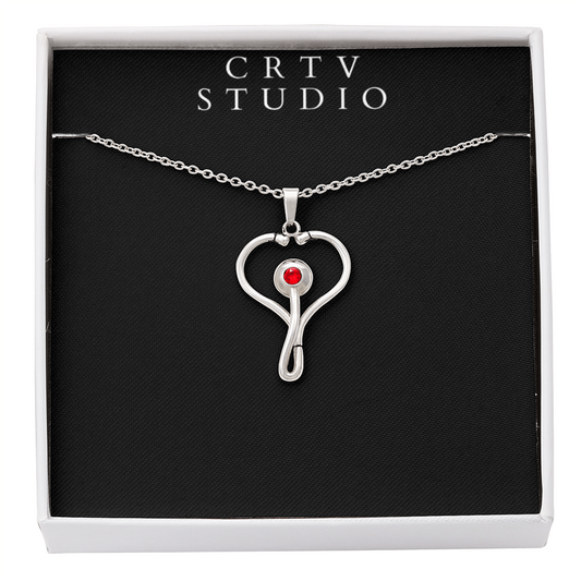HeartScope Necklace (Stethoscope Necklace)