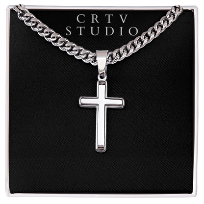 Artisan Cross - Cuban Link Chain