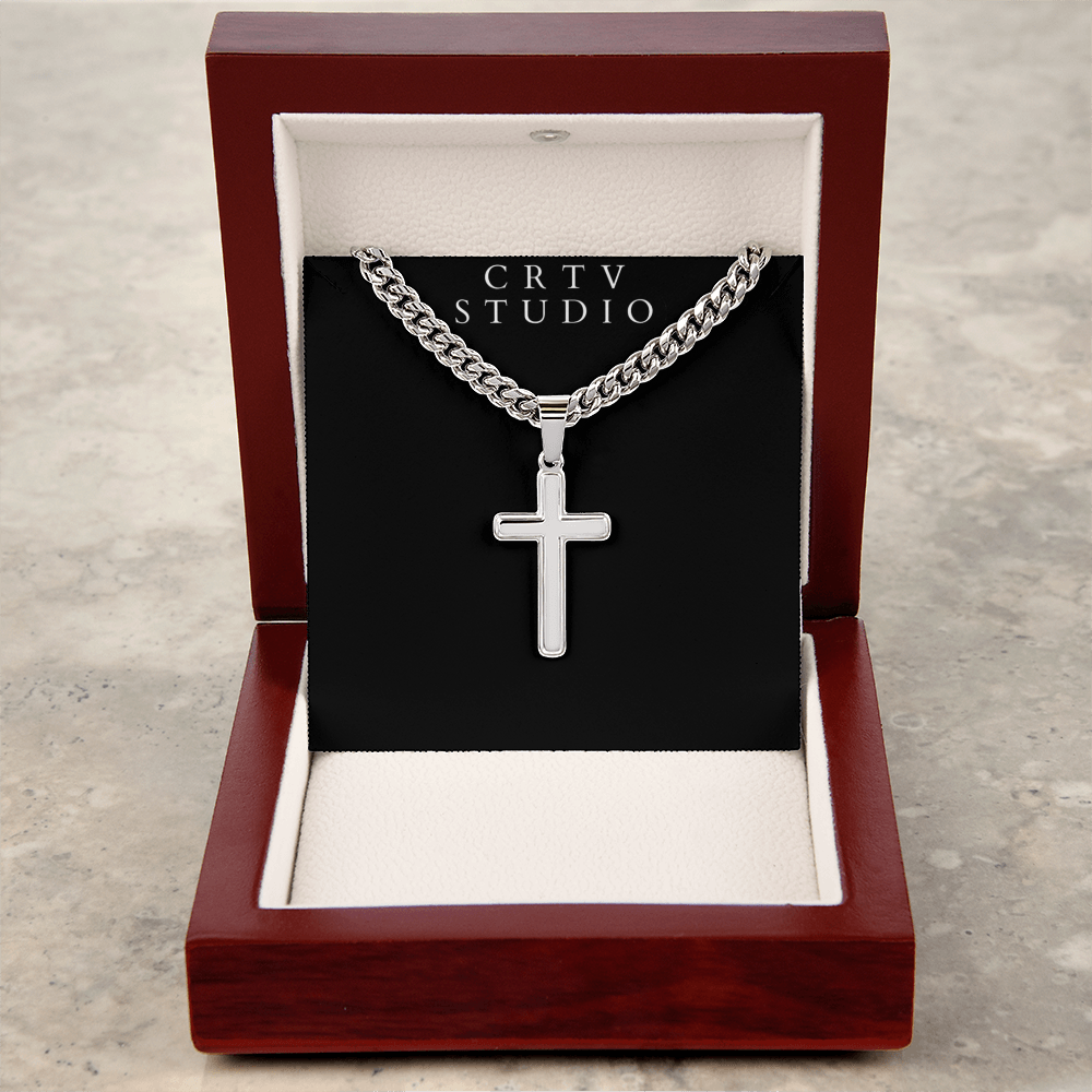 Artisan Cross - Cuban Link Chain