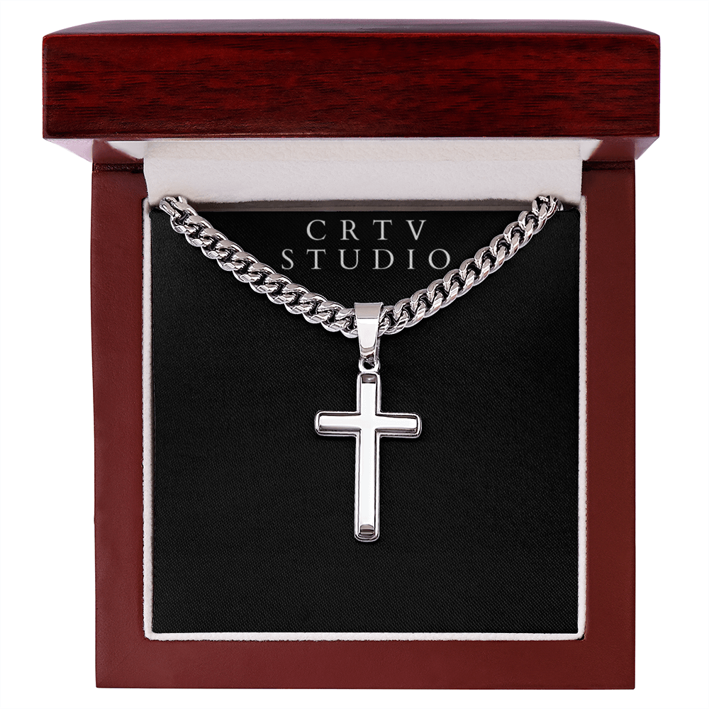 Artisan Cross - Cuban Link Chain