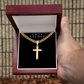 Artisan Cross - Cuban Link Chain